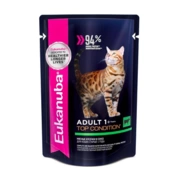 Eukanuba корм для кошек Говядина соус