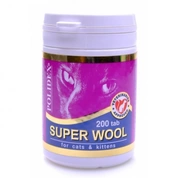Polidex Super Wool витамины для кошек, 200 таб