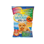 Happy Pet влажные полотенца для маленьких и средних собак с мёдом, 25шт