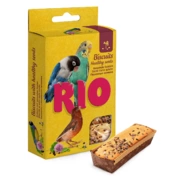 Rio Лакомство для попугаев Бисквит с полезными семенами, 5*7 г