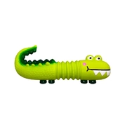 №1 игрушка для собак Крокодил с пищалкой, 15 см