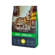 Mr Buffalo Sterilized корм для стерилизованных кошек Курица