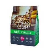 Mr Buffalo Sterilized корм для стерилизованных кошек Лосось