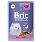 Brit Premium корм для котят Кролик желе, 85 г