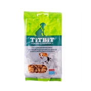 TitBit Снеки для щенков Хрустящие подушечки Кролик/творог, 95 г