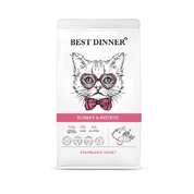 Best Dinner корм для стерилизованных кошек Индейка/картофель