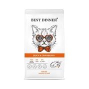 Best Dinner корм для кошек Утка/клюквой