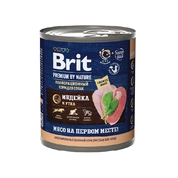 Brit Premium консервы для собак Индейка/утка, 850 г