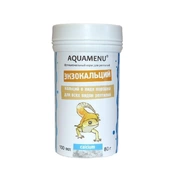 Аква-Меню витамины для рептилий Экзокальций, 80 г
