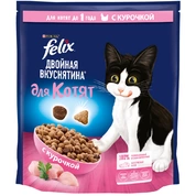 Felix Двойная Вкуснятина корм для котят Курица