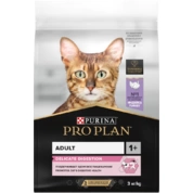 ProPlan Delicate корм для кошек с чувствительным пищеварением Индейка