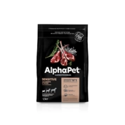 AlphaPet корм для собак мелких пород с чувствительным пищеварением Ягненок/рис