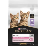 ProPlan Delicate Kitten корм для котят Индейка