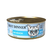 Best Dinner Renal корм для кошек Ягненок/рис паштет