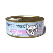 Best Dinner Urinary корм для кошек Утка/клюква желе