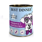 Best Dinner Urinary корм для собак Говядина/картофель