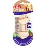 8in1 DELIGHTS Beef S косточка с говядиной для мелких и средних собак 11 см