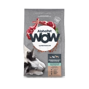 AlphaPet Wow корм для собак средних пород с чуствительным пищеварением Ягненок/бурый рис