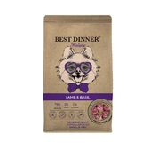 Best Dinner Holistic гипоаллергенный корм для собак Ягненок/базилик