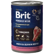 Brit Premium консервы для собак Говядина, 410 г
