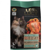 LEO&LUCY Holistic корм для кошек Индейка/ягоды/биодобавки