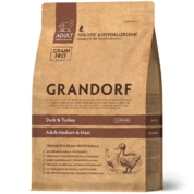 Grandorf корм для собак средних и крупных пород Утка/Индейка