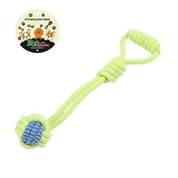 ZooM игрушка для собак грейфер Мяч плетенный с ручкой, 30 см