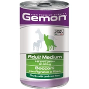 Gemon Dog Medium консервы для собак Ягненок/рис, 1250 г