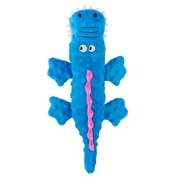 №1 игрушка для собак Крокодил голубой с пищалкой,  37*19*8см