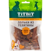 TitBit Дольки из телятины для собак мини пород 70 г