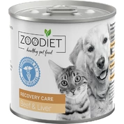 Четвероногий Гурман Zoodiet Recovery конс для собак и кошек Говядина/печень, 240 г