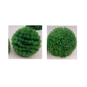 Растение пластмассовое аквариумное Шар зеленое, D=22см