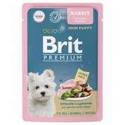 Brit Premium корм для миниатюрных пород Кролик с цукини, 85 г