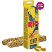Rio Палочки для волнистых попугаев и экзотов Мёд, 2*40г