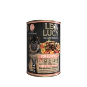 LEO&LUCY холистик д/щенков Паштет мясное ассорти с овощами и биодобавками, 400 г