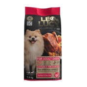 LEO&LUCY холистик корм д/собак всех пород с индейкой, ягодами и биодобав, подходит пожил