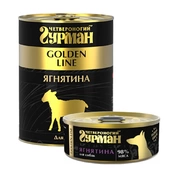 Четвероногий Гурман Golden Line консервы для собак Ягненок