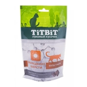 TitBit Хрустящие подушечки для кошек с мясом говядины д/вывода шерсти, 60г