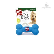 GiGwi игрушка для собак Кость с пищалкой маленькая/теннисный материал, 11см