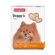 Beaphar Doggy's витамины для собак, Биотин, 75 таб
