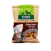 TitBit Лакомка мясная с бараниной печенье для собак, 200 г