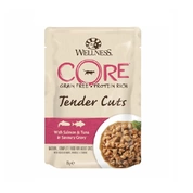 Wellness Core корм для кошек Лосось/тунец кусочки в соусе, 85 г