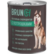 Brunch консервы для собак с потрошками, 850г