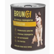 Brunch консервы для собак с рубцом, 850г