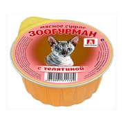 Зоогурман корм для кошек суфле, 100г