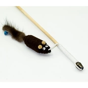 Кот Лукас игрушка для кошек Мышь из фетра с норк.хвост 50см