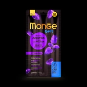 Monge Gift Sterilised лакомство для кошек Палочки с уткой,мелисой и клюквой, 45 г