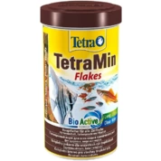 Tetra Min Flakes корм для всех видов тропических рыб хлопья