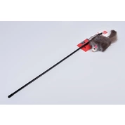 Nunbell игрушка для кошек Дразнилка Мышка, на палочке, 46см