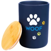 Mr.Kranch  бокс для хранения корма керамический WOOF, 1900 мл
